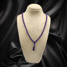 Natural Purple Quartz 108 Beads Jaap Mala 